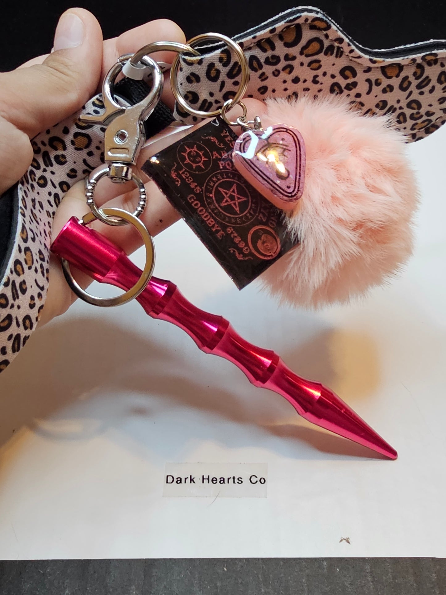 Pink Oujis Keychain Set