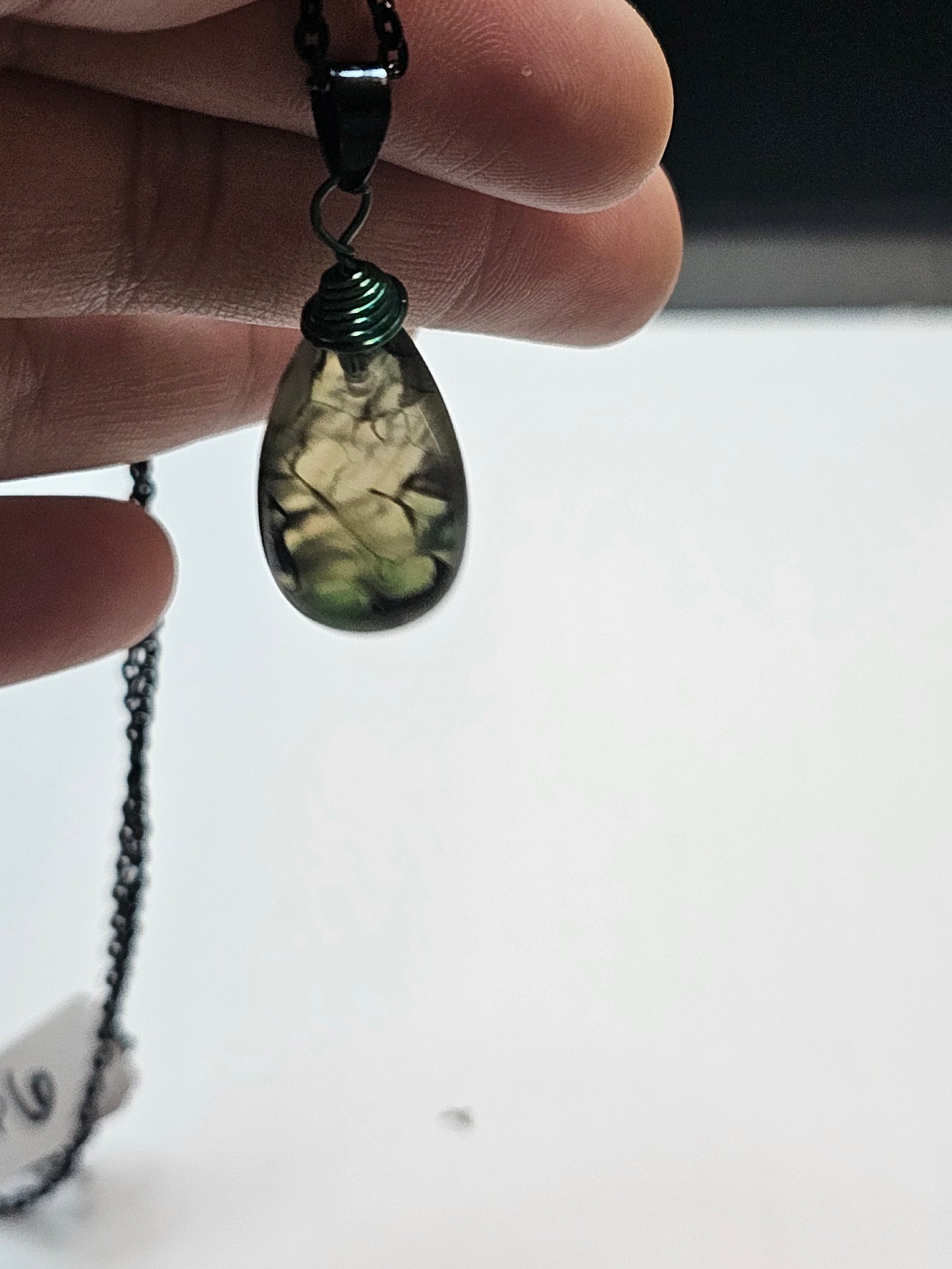 Moss Agate Necklace