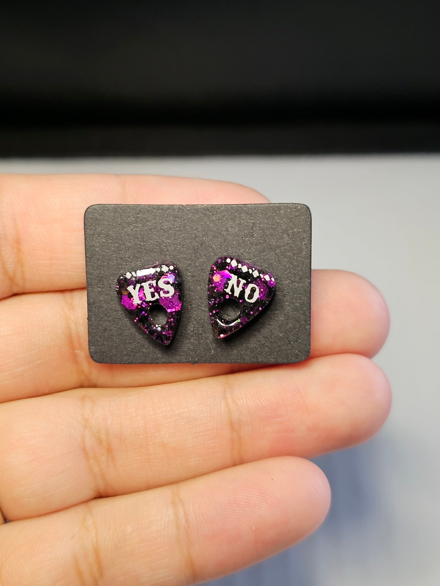 Planchette Stud Earrings