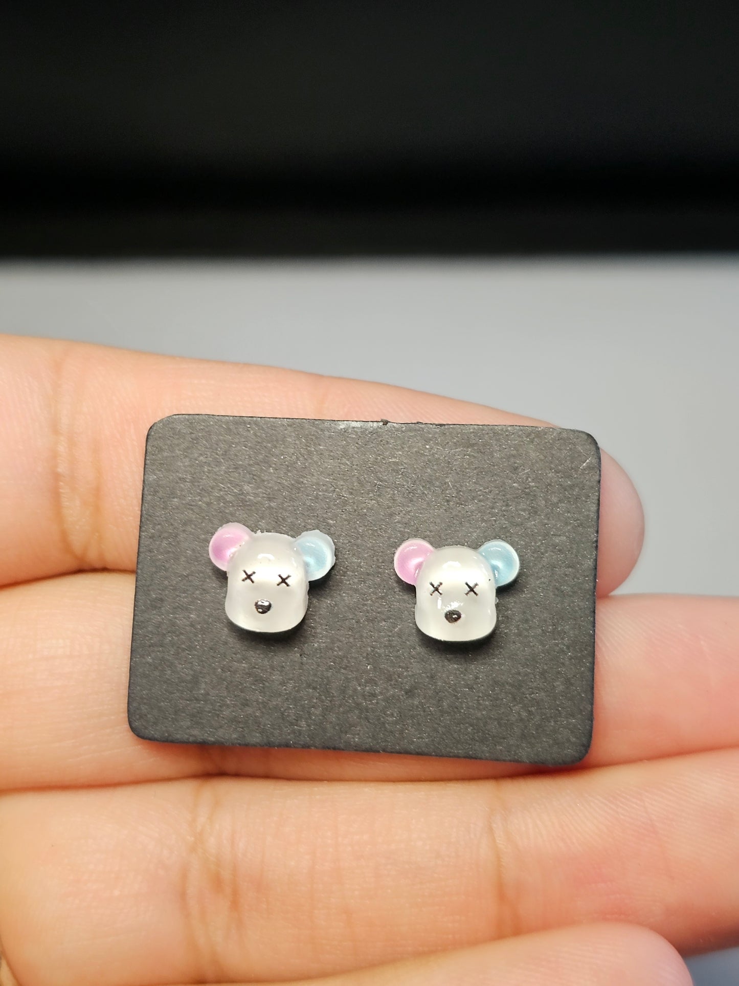 Bear Stud Earrings