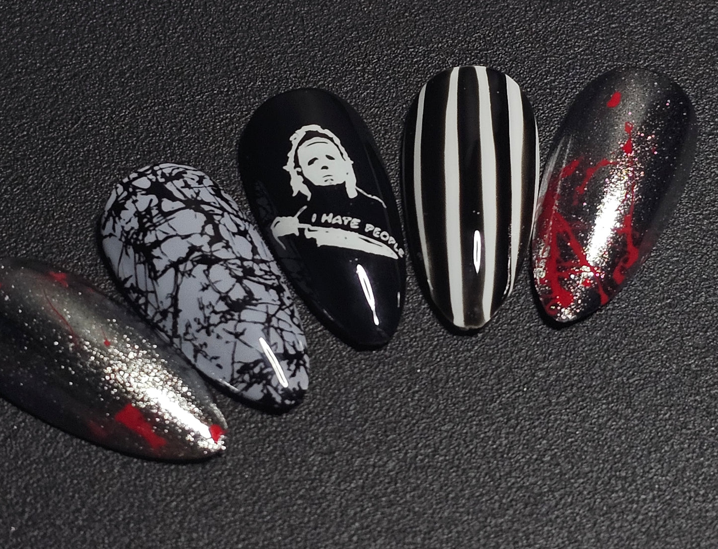 I hate people: Press on Nails