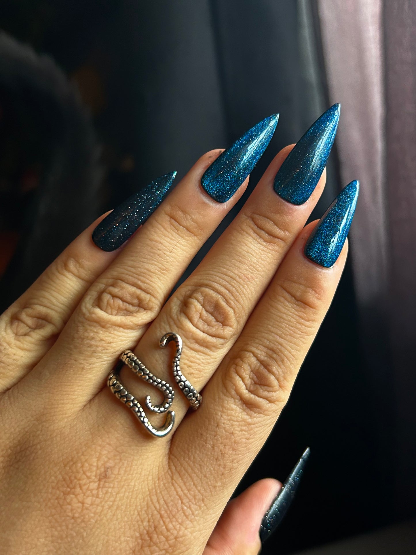 Ocean Eyes: Press on Nails