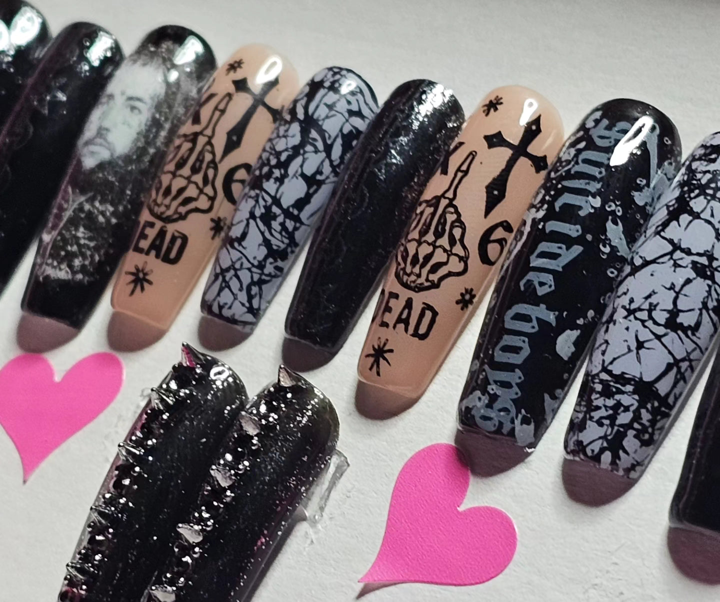 Suicideboys Nails