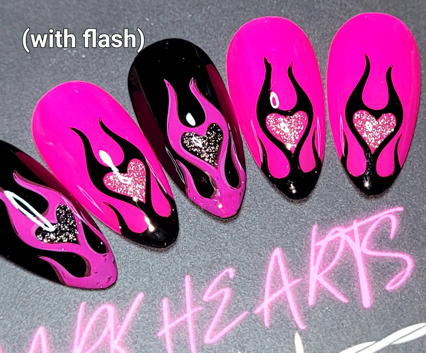 Burnin Love: Press on Nails