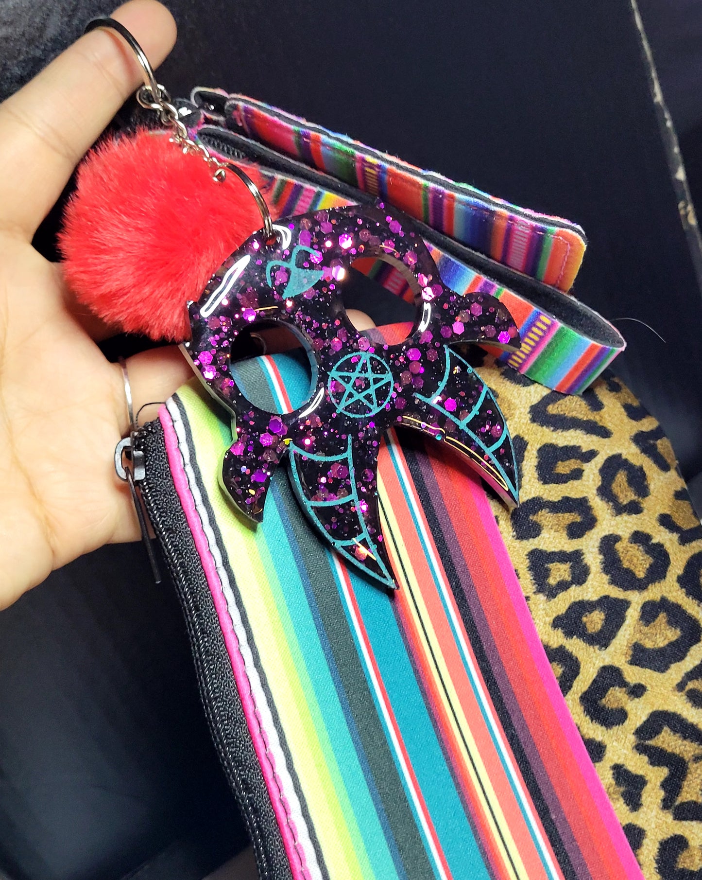 Mismatch Baphomet Keychain Set