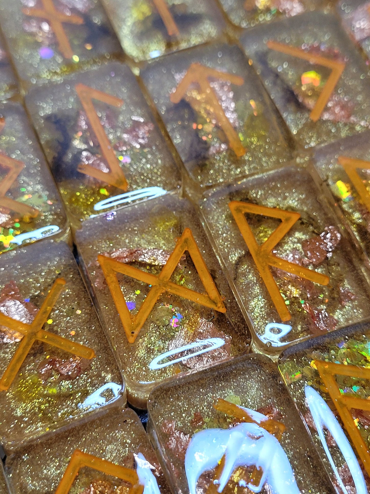 Golden Goddess 24 piece Runes Set