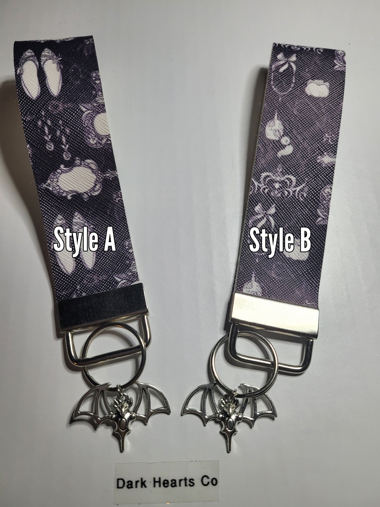 Gothic Elegance Keyfob Keychain