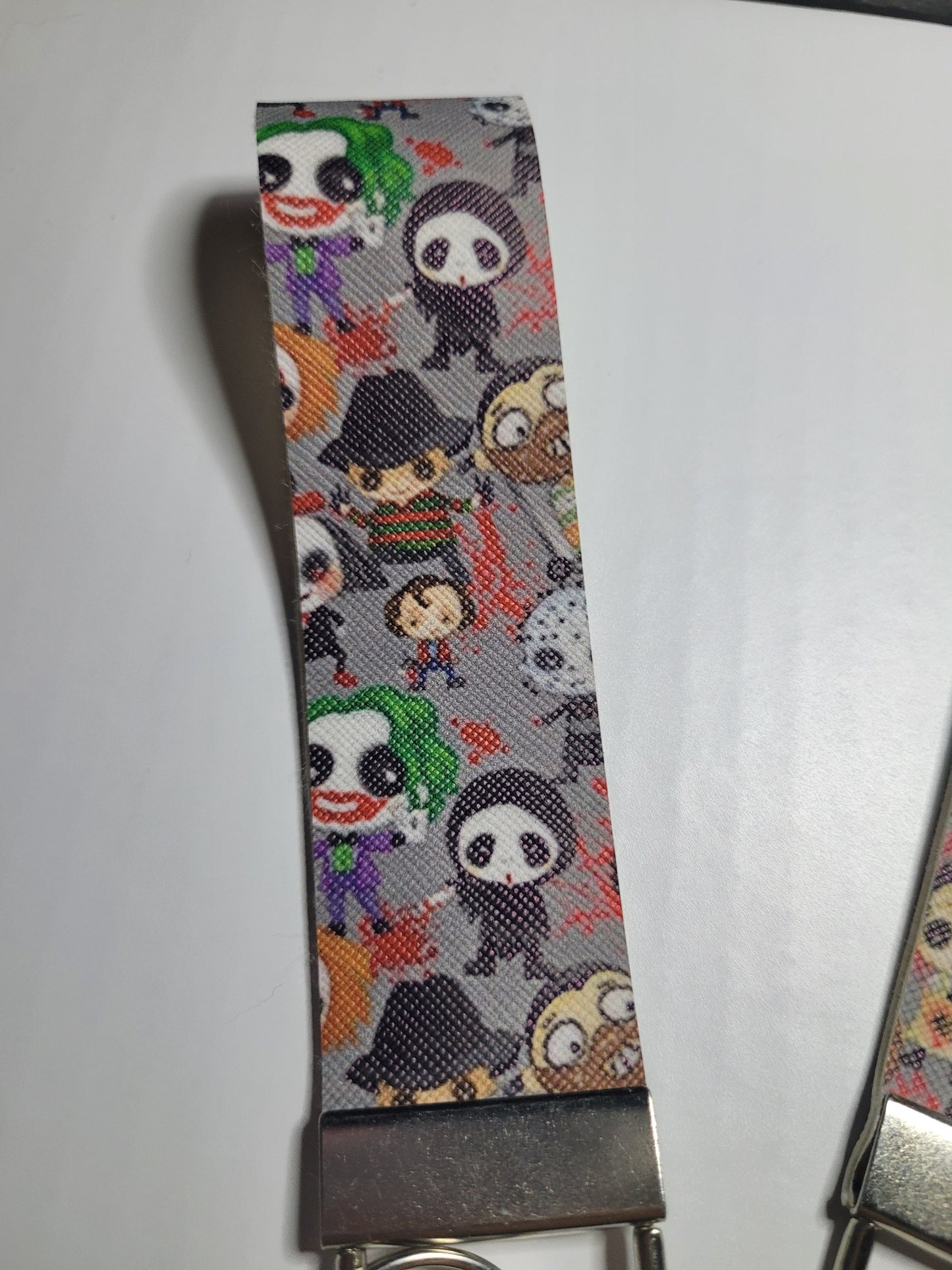 Horror Party Key fob keychain