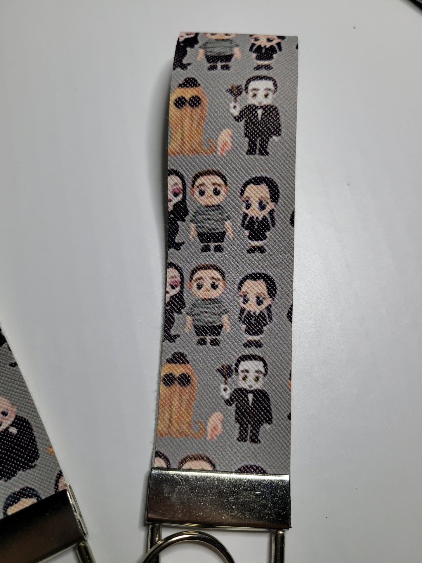 Goth Family keyfob keychain