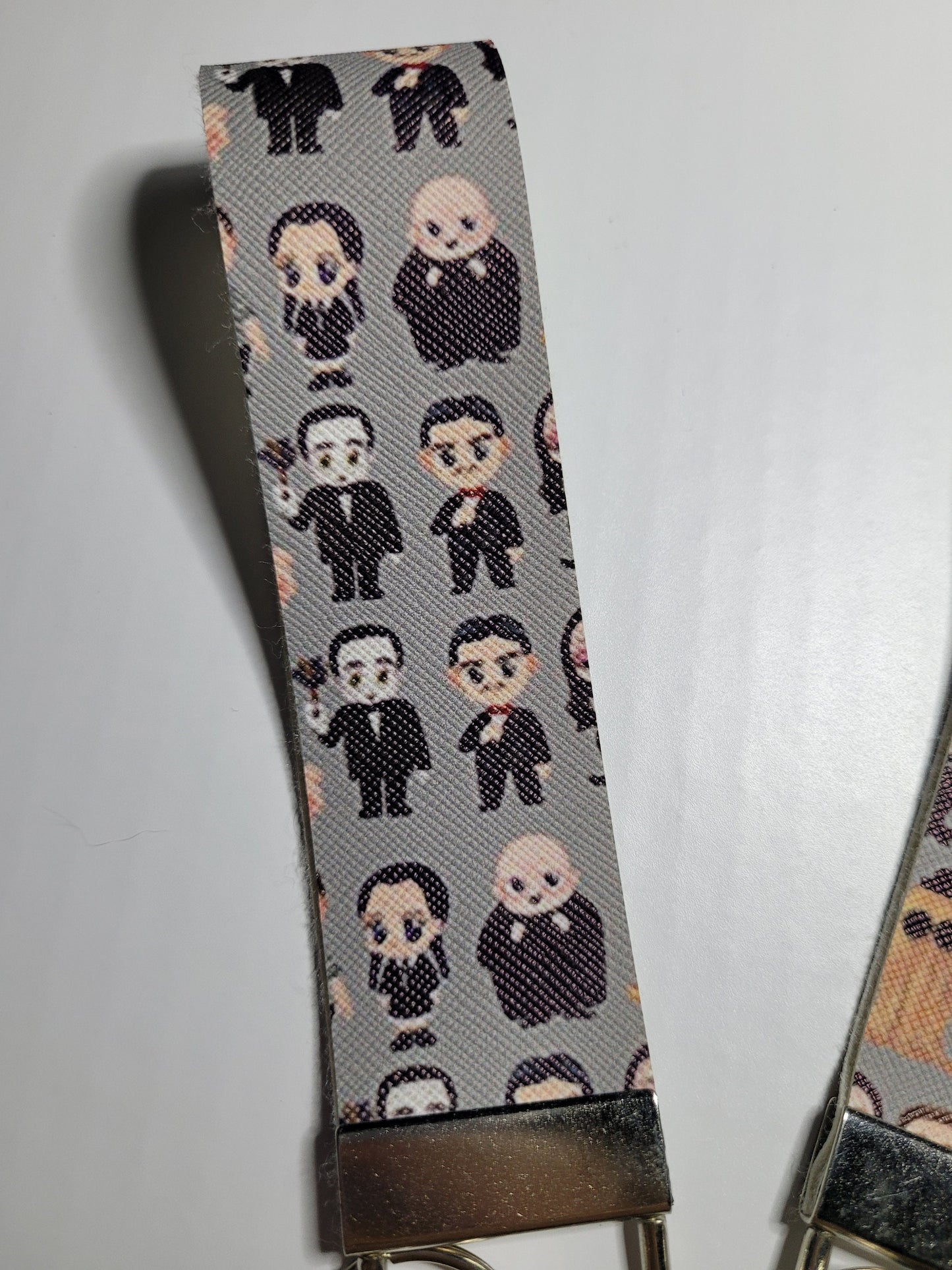 Goth Family keyfob keychain