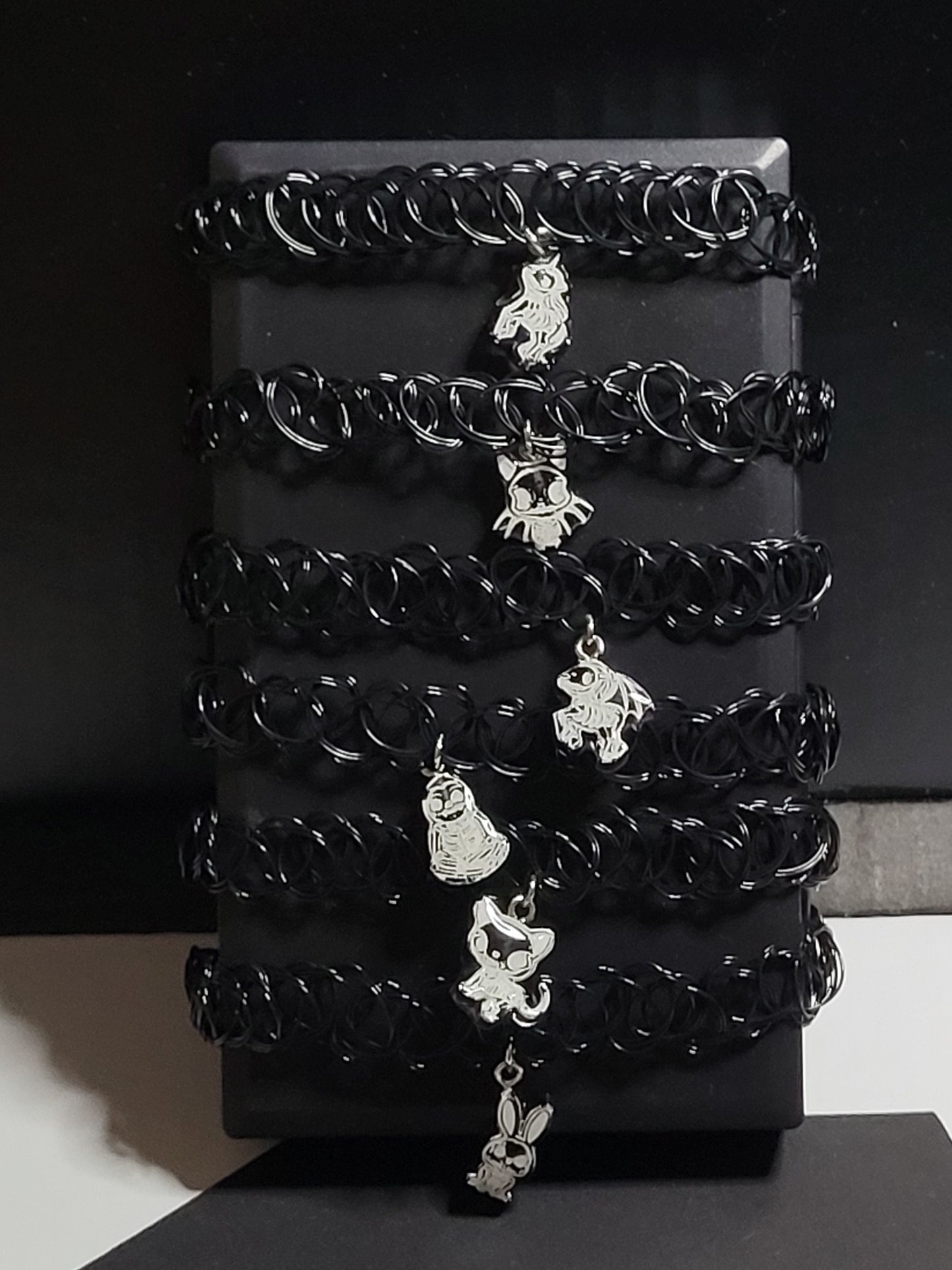 Skeleton Animal Choker Necklaces