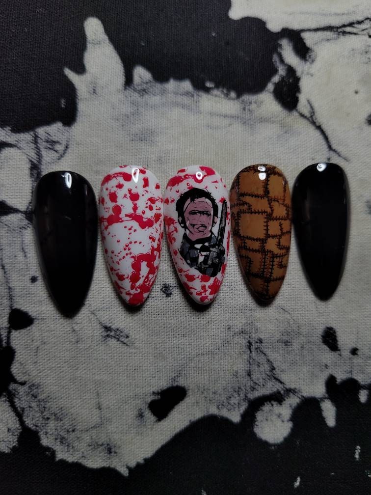 Skin Deep: Horror Press on Nails
