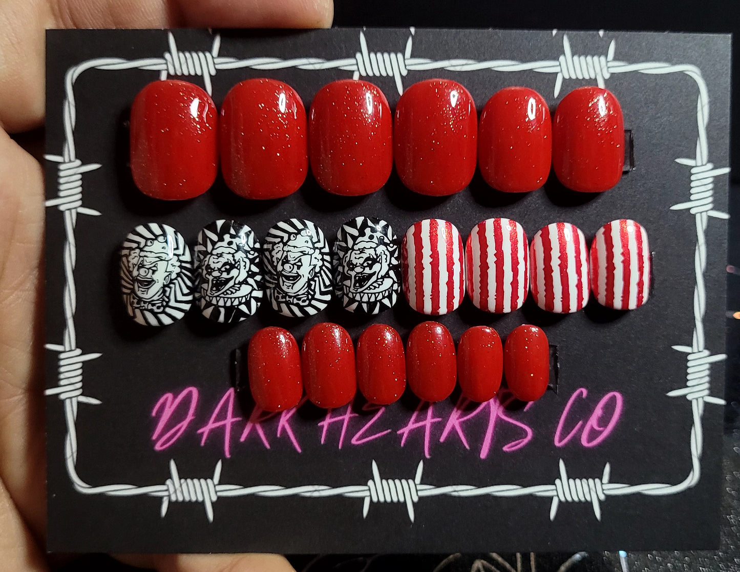 KIDS: Carn-EVIL press on nails