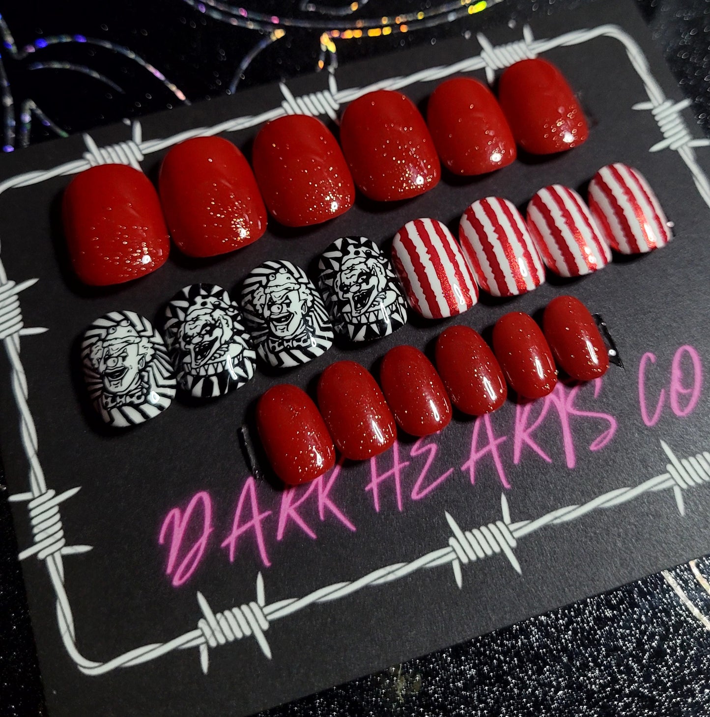 KIDS: Carn-EVIL press on nails