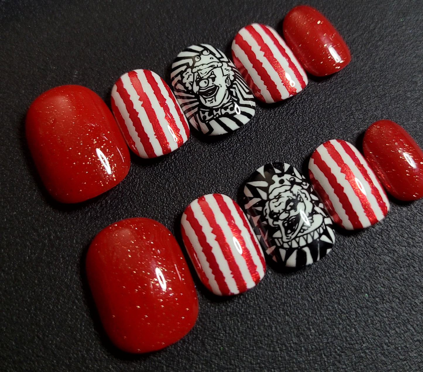 KIDS: Carn-EVIL press on nails