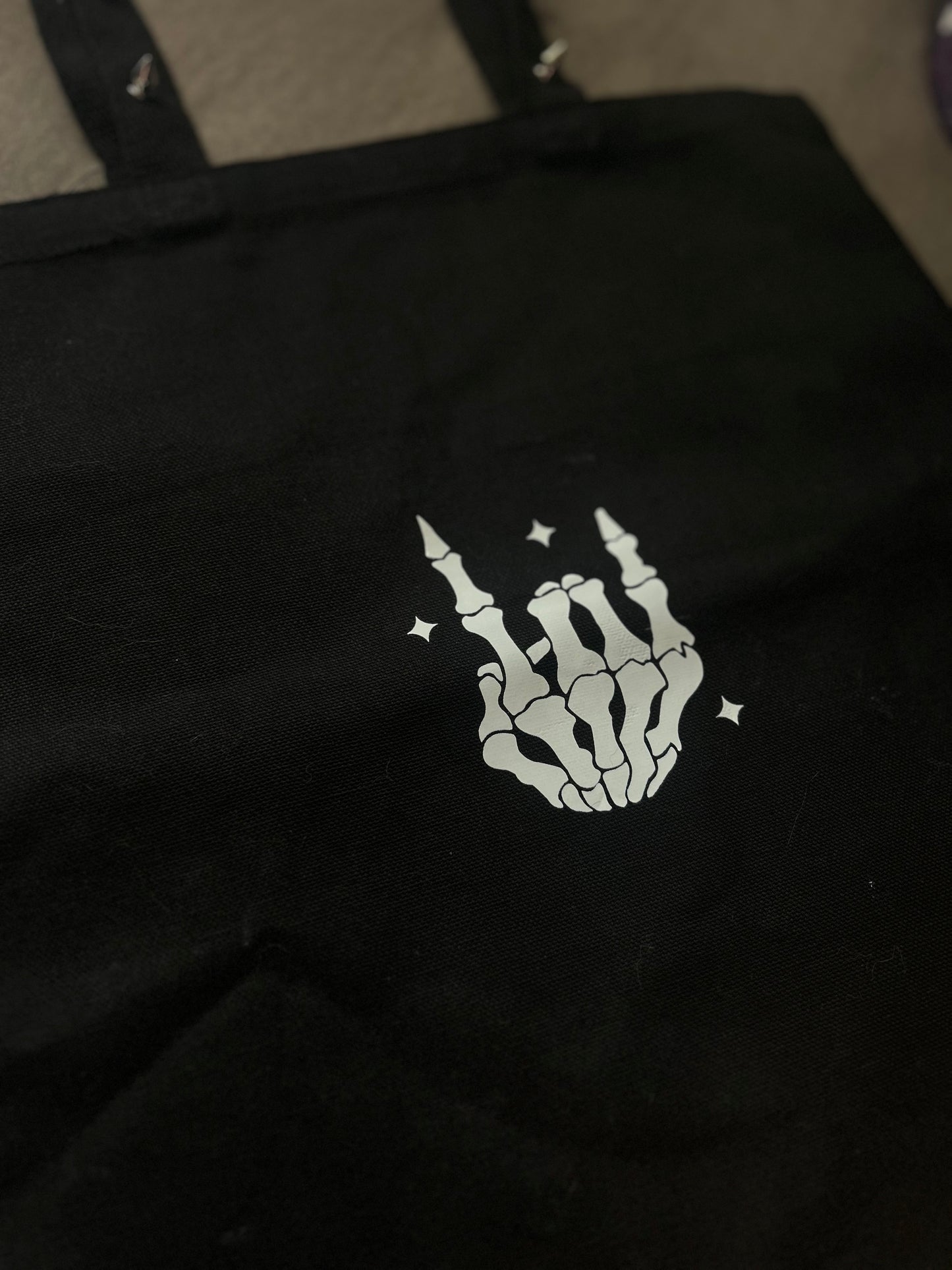Don’t talk to me tote bag