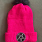 Pentacle beanie hat