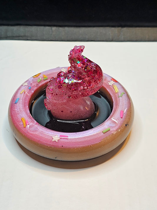 Tentacle with donut ring dish