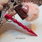 Pink Oujis Keychain Set