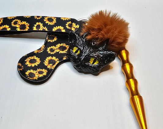 Darkness & Sunflower keychain set