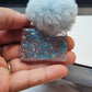 Baby Blue Oujia Keychain Set