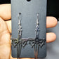 Sword Earrings