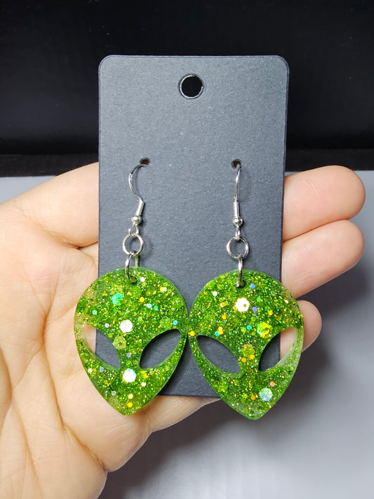 Alien Earrings
