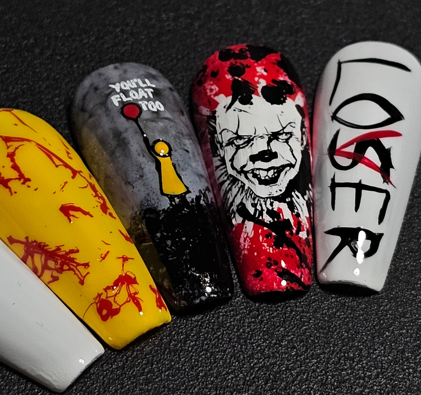 Killer Clown: Press on Nails
