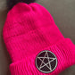 Pentacle beanie hat