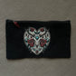 Animal skull makeup bag