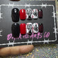 Paint the town red: Press on Nails