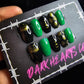 Malachite: Press on Nails