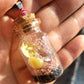 Real Butterfly Wing Glass Vial Pendant