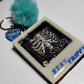 Skeleton Liquid Shaker Keychain