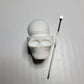 Silicone Skull Mini Jar w/ Metal Scoop