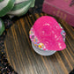 Pastel Goth Inspired Phone Stand with Glass Rhinestones