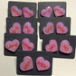 Anti Conversational Heart Stud Earrings
