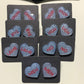 Anti Conversational Heart Stud Earrings
