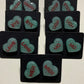 Anti Conversational Heart Stud Earrings