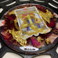 Justice Tarot Card 4 inch pendulum board