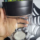 Succulent Garden Inspired Glass Stash Jar