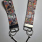 Horror Party Key fob keychain