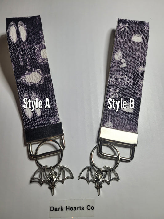 Gothic Elegance Keyfob Keychain