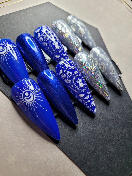 The Beginner Witch Press on Nails