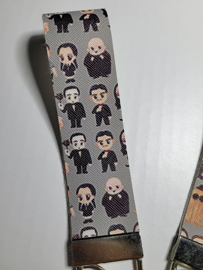 Goth Family keyfob keychain