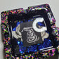 Rock on Neon Glitter Ashtray