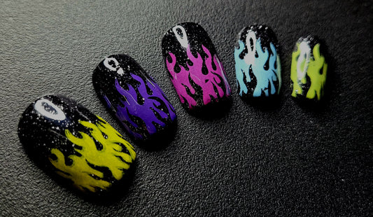 Blaze: Press on Nails
