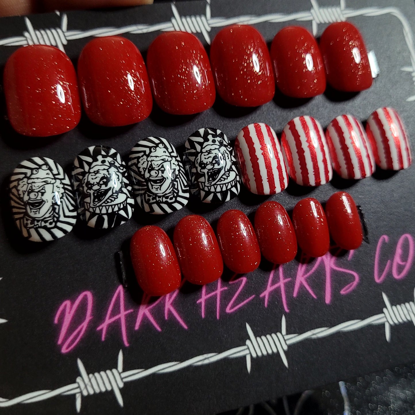 KIDS: Carn-EVIL press on nails