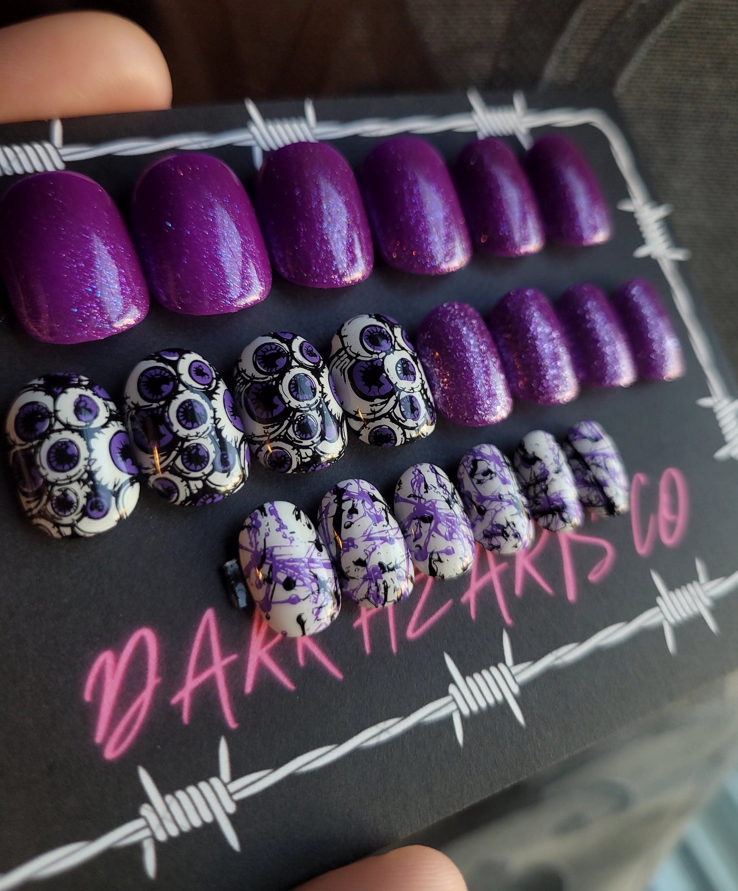 KIDS: Eye-Spy press on nails