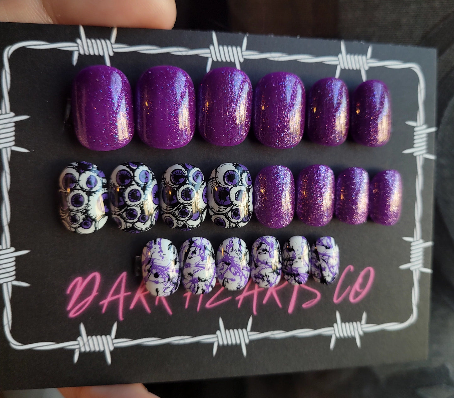 KIDS: Eye-Spy press on nails